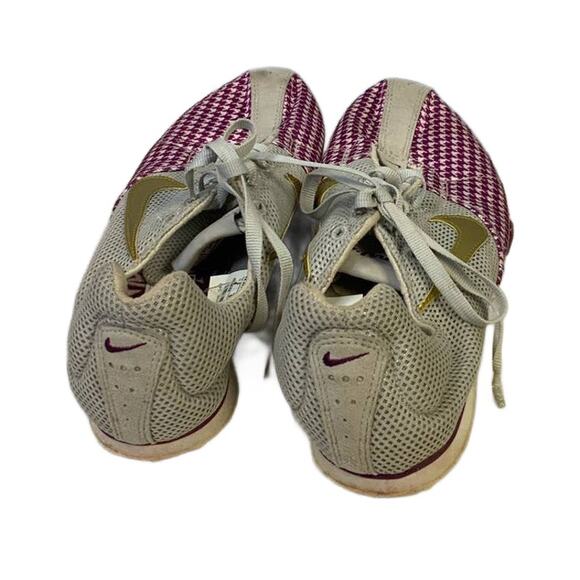 Nike US Ladies Size 8 Bowerman Series Purple Gray Mesh Running Track Shoes - Picture 3 of 5
